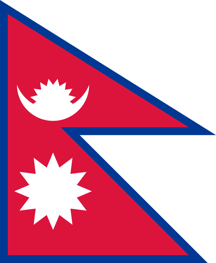 Nepal-Flagge
